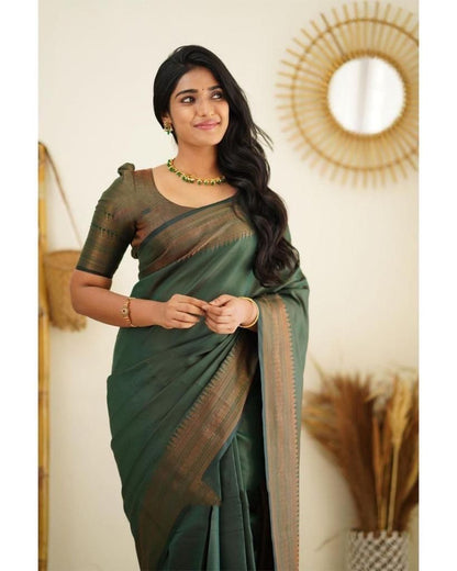 Dipti Wine Soft Silk Saree With Imaginative Blouse Piece Attached